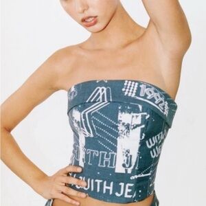 With Jéan Corset Top